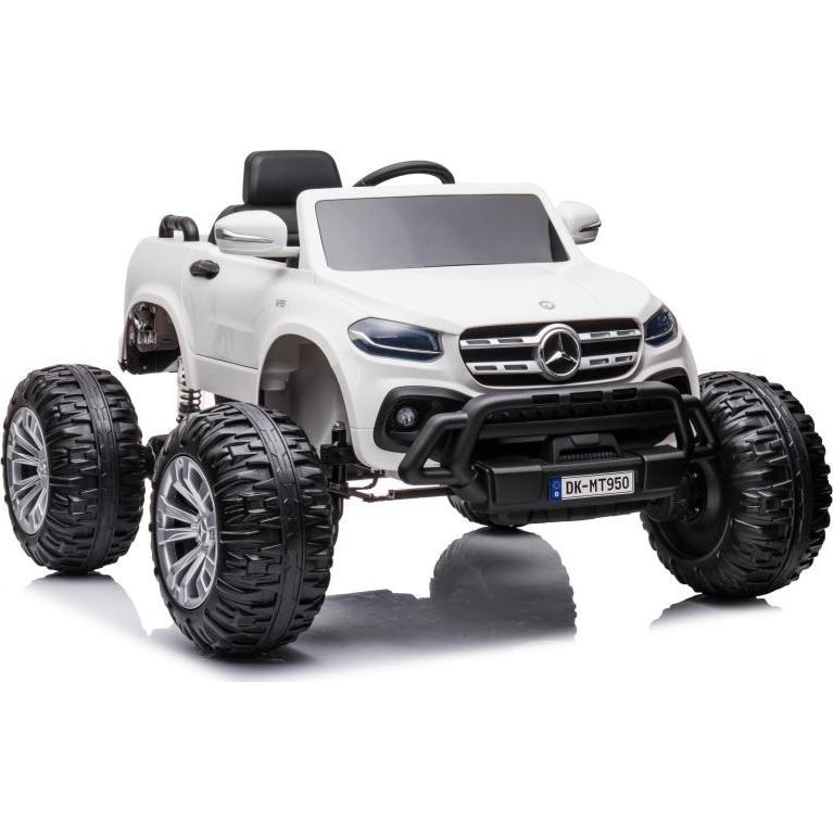 Mercedes DK-MT950 4x4 Akkumulátoros Autó Fehér Színben (9772-uniw)