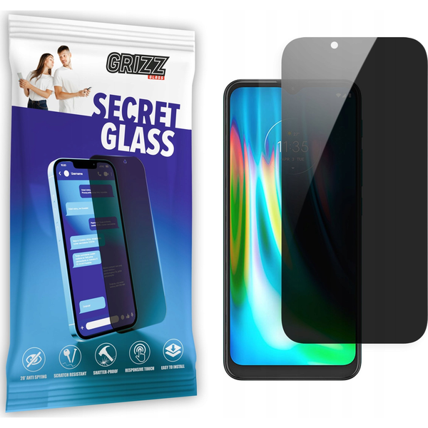  GrizzGlass Szkło prywatyzujące GrizzGlass SecretGlass Motorola Moto G9