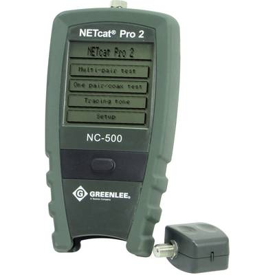Kábelteszter, vezeték tesztelő 600m-ig GreenLee NC-500 2 (NC-500 PRO2)