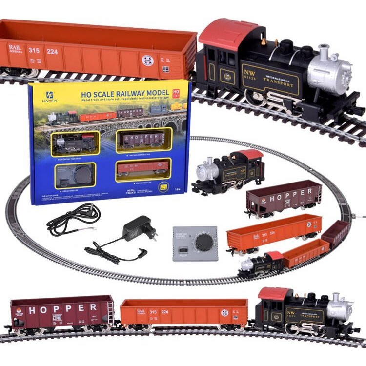 Elektromos Klasszikus Gőzmozdony Készlet H0 Vezérlőegységgel 1:87 (RC0643)