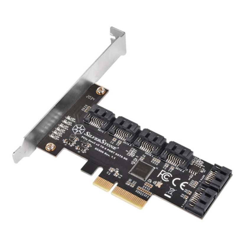 SilverStone SST-ECS06 SATA port bővítő/vezérlő (SST-ECS06)