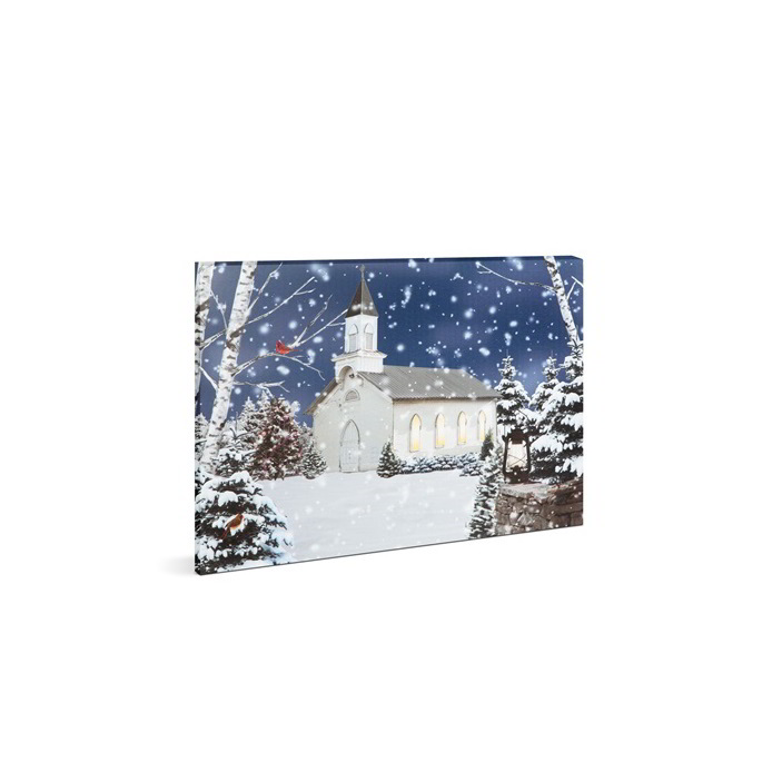 Family Christmas 58473 LED Fali kép 48x38 cm (58473)