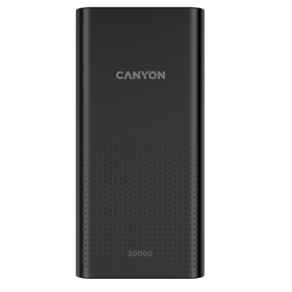 Canyon CNE-CPB2001B Power Bank 20000mAh fekete (CNECPB2001B)