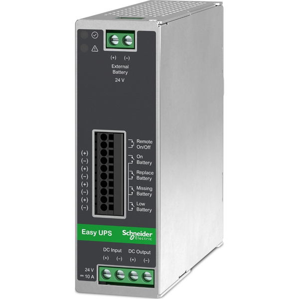 APC Din Rail Mount Switch Power Supply Battery Back Up 24V DC 10A непрекъсваемо токозахранващо устройство (UPS) 0,24 мм² 240 W