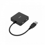 Hama 00200121 hub USB 2.0 480 Mbit/s Čierna