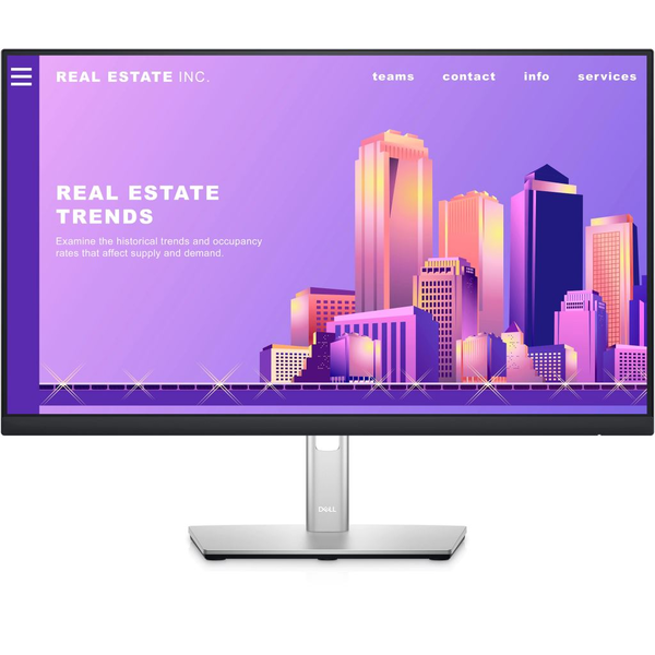 DELL P Series P2422H LED display 60,5 см (23.8") 1920 x 1080 пиксела Full HD LCD Черен