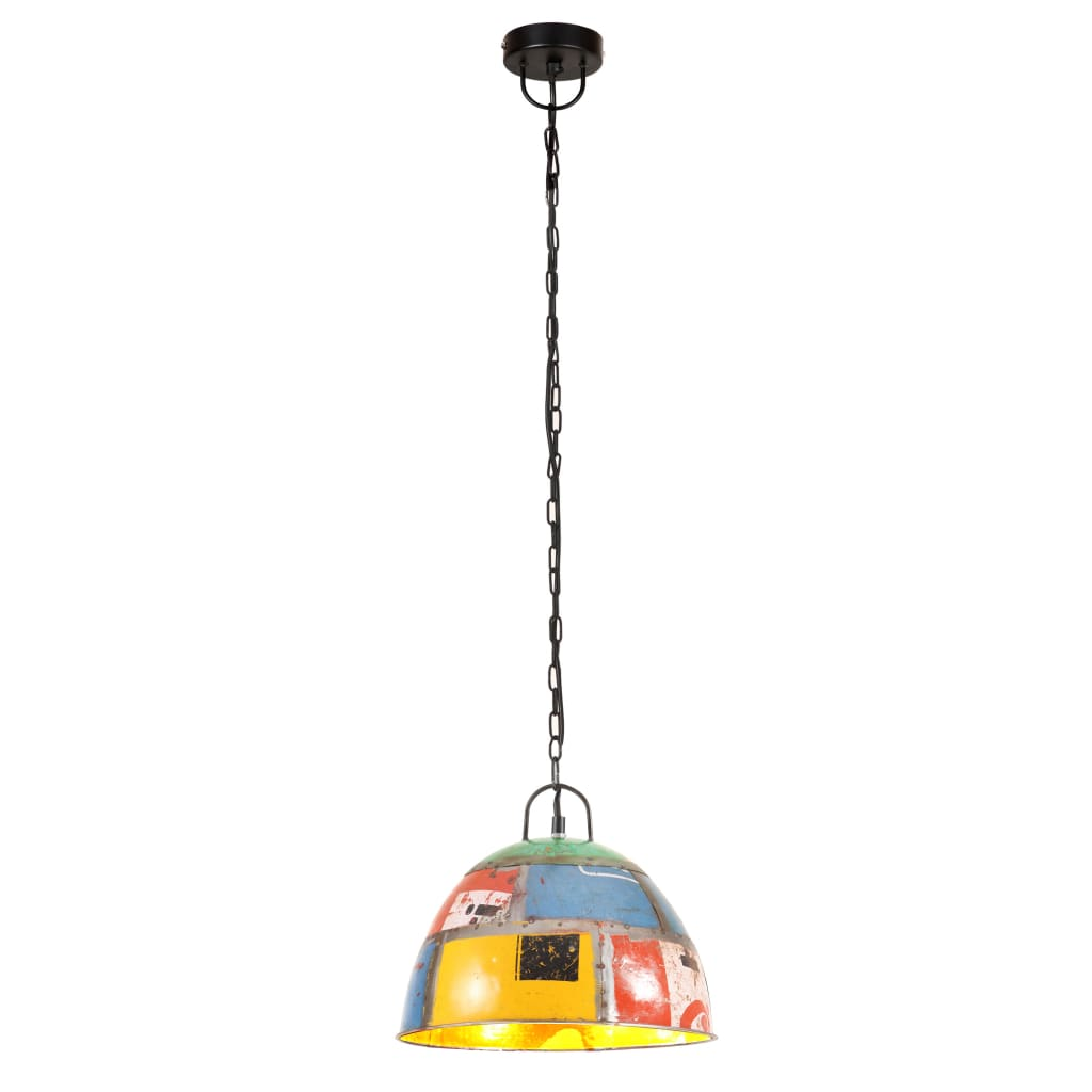 kerek többszínű vintage ipari függőlámpa 25 W 31 cm E27 (320550)