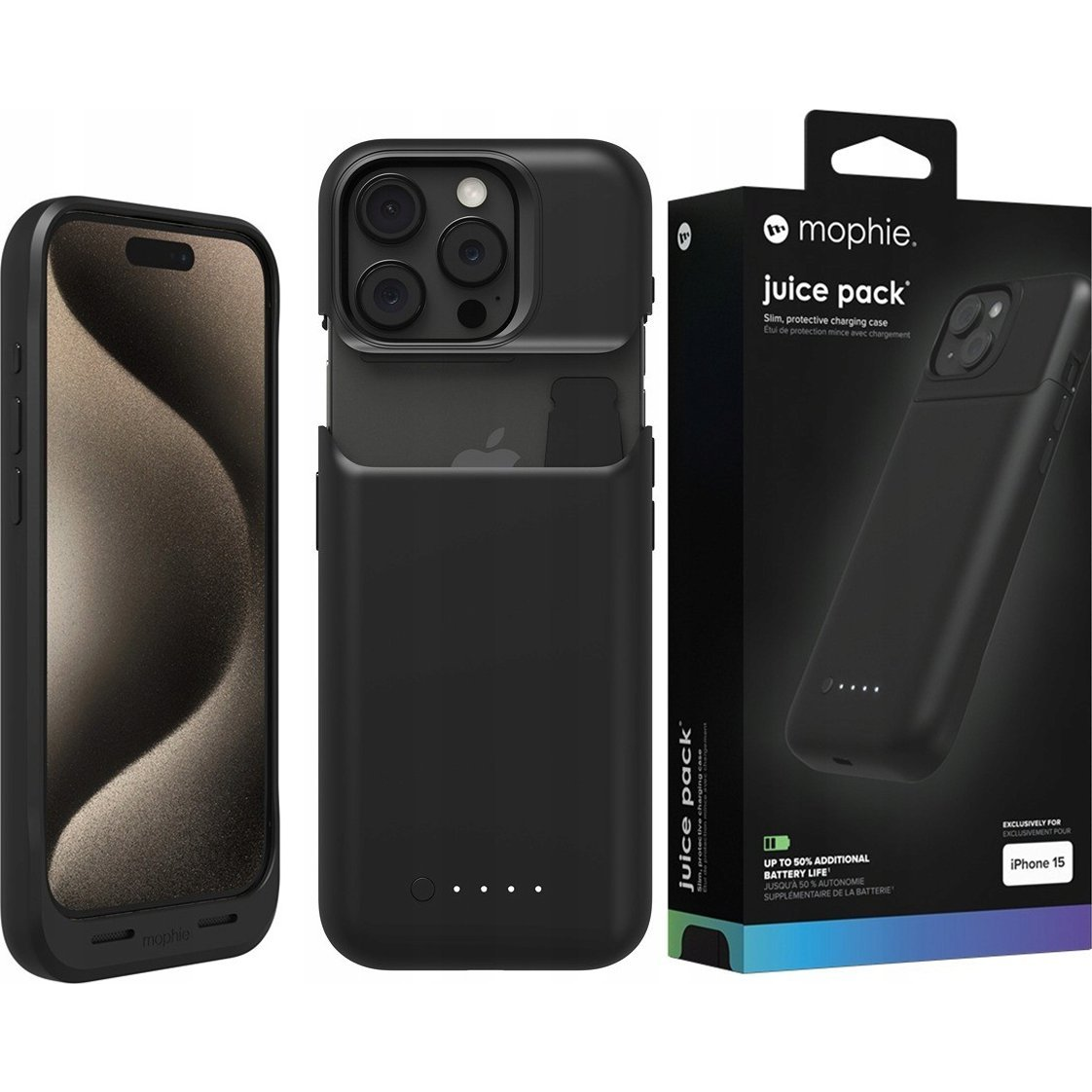 mophie Juice Pack telefontok 15,5 cm (6.1