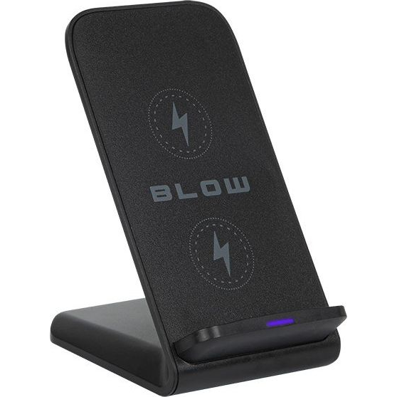 Индуктивно зарядно за стена, Blow, 76-067#, 10 W, 9V/2A, Черно/Сиво