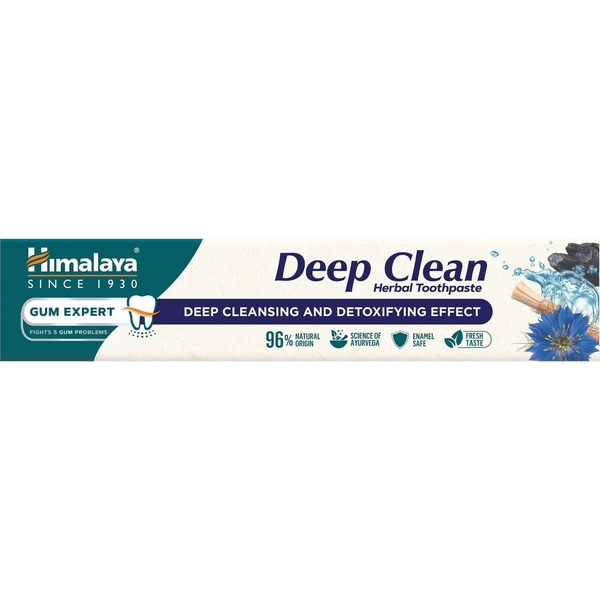 Himalaya Gum Expert Pasta do zębów Deep Clean z węglem aktywnym 75ml
