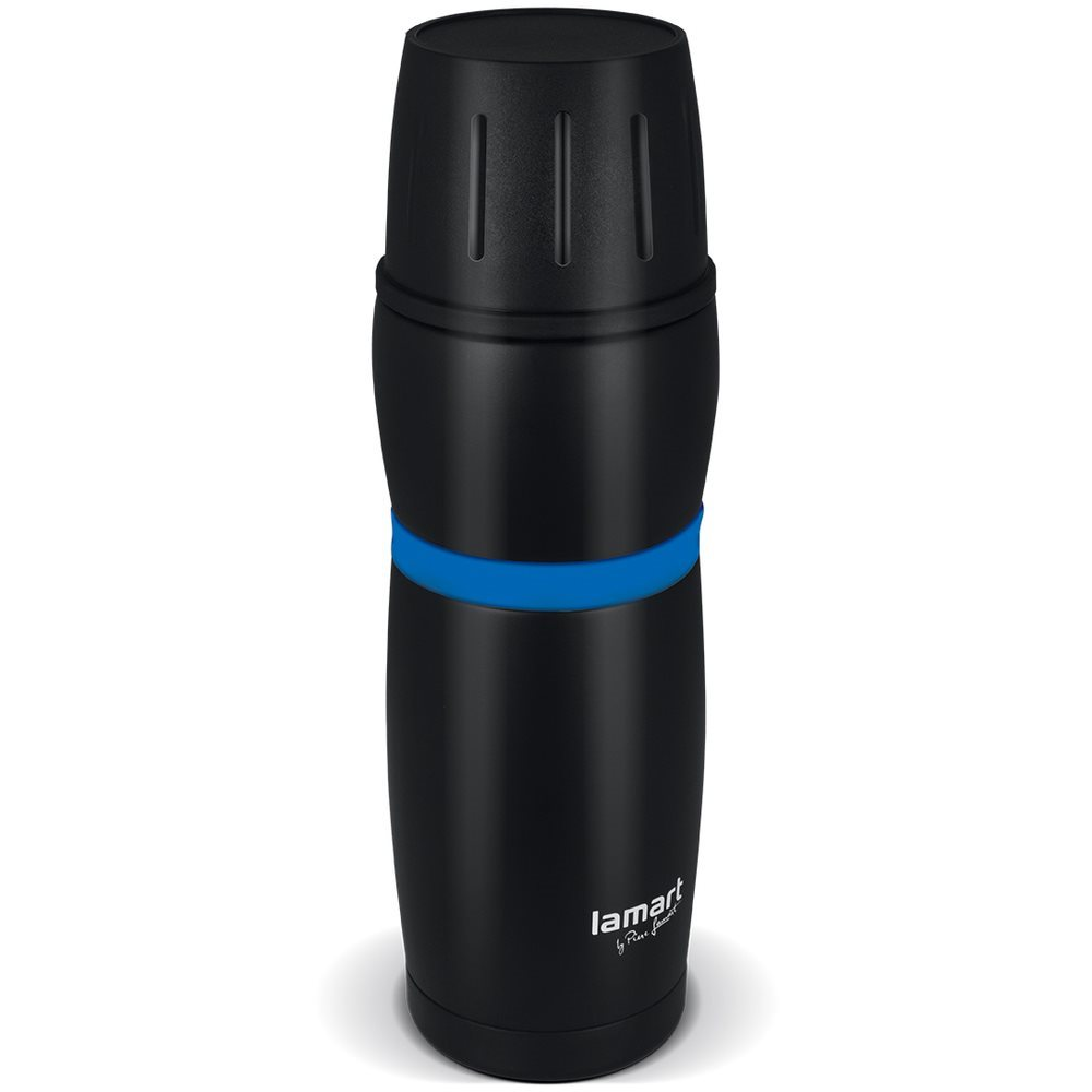 Lamart Termosz 480 ml fekete/kék CUP LT4053 (LT4053)