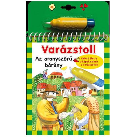 Napraforgó Varázstoll - Benedek Elek: Az aranyszőrű bárány kifestő (832973)