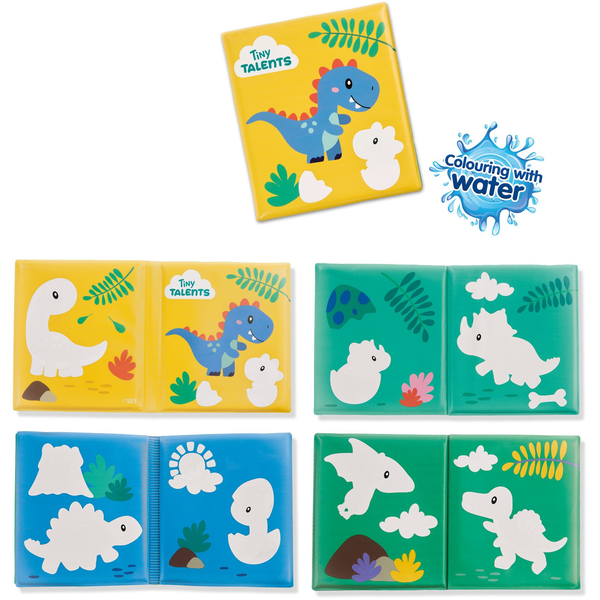 SES Creative Tiny Talents 13215 giocattolo per il bagno Libro da vasca da bagno Multicolore