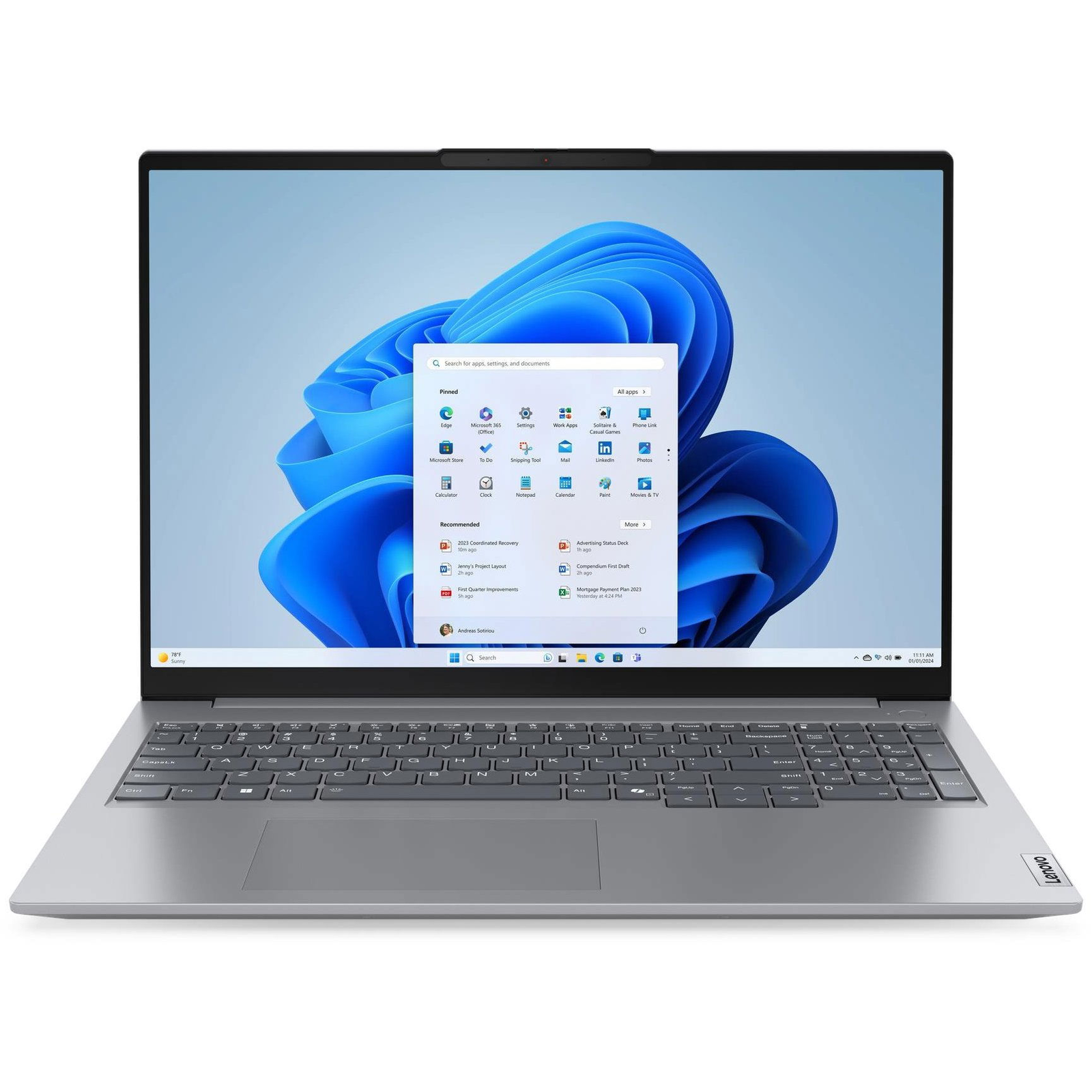 Lenovo ThinkBook 16 G7 ARP 21MW0014HV Arctic Grey (21MW0014HV)