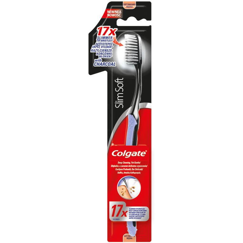COLGATE - Slim Soft Charcoal (8714789954431)
