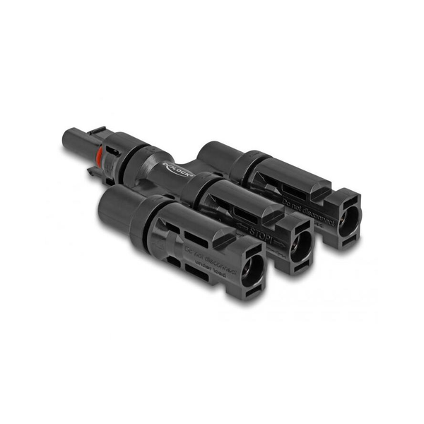 Delock 60025 DL4 anya - 3 x DL4 apa Napkonnektor Átalakító adapter