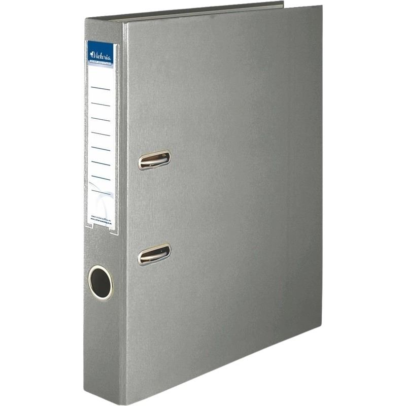 Victoria Basic iratrendező 50mm gerincvastagság, A4 szürke (IDI50SZN) (IDI50SZN)