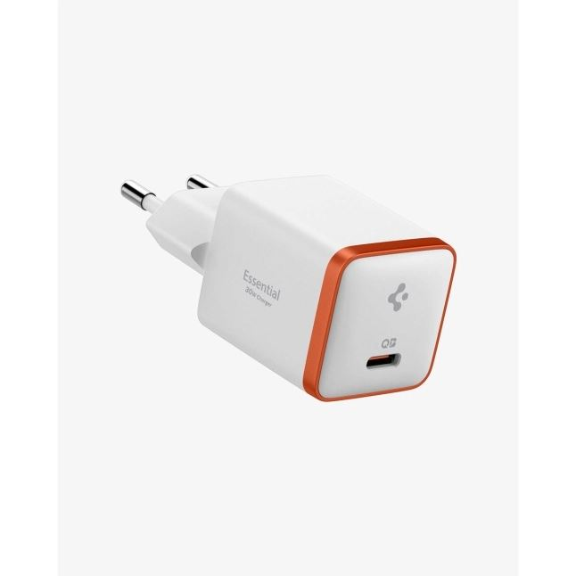 Spigen ArcStation Essential 30W hálózati töltő adapter fehér (ACH08449) (ACH08449)