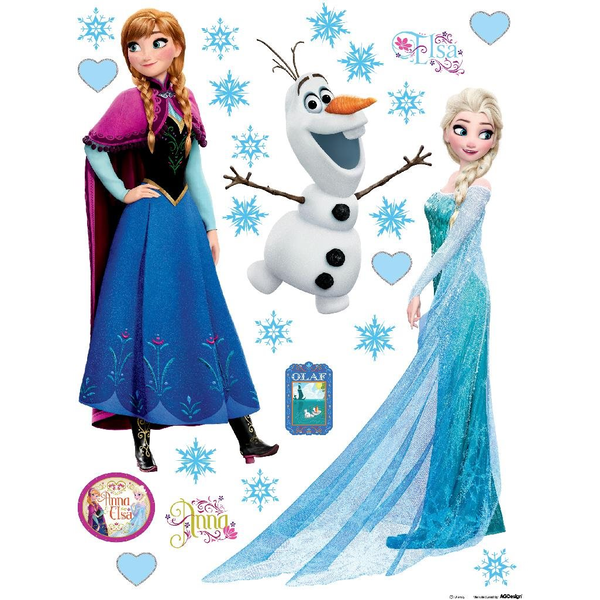 DKS1095 Jégvarázs öntapadós dekoráció, 30×30 cm