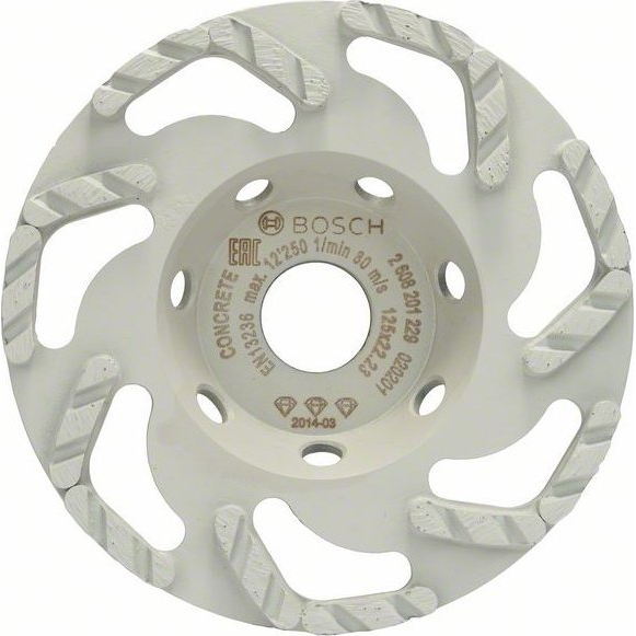 Bosch 2 608 201 229 köszörülő és csiszoló eszköz forgószerszámhoz Beton Csiszolókorong ( )