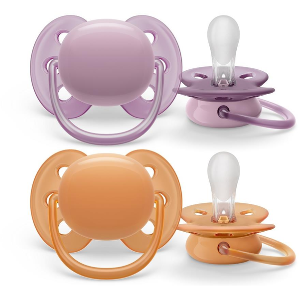 Dudlík Philips Avent ortodontický silikon 6 m +