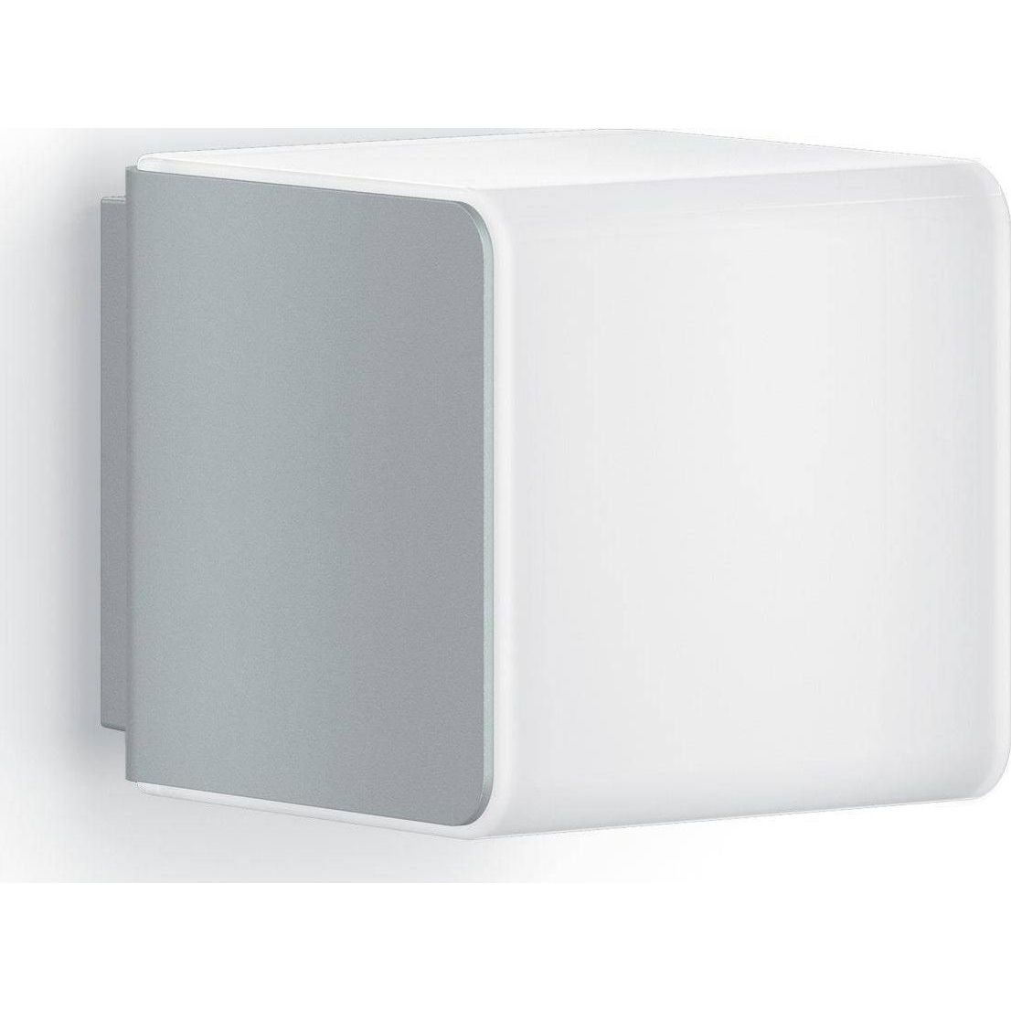 Steinel LED AUSSENLEUCHTE L 830 SC SI 055509 LED-es kültéri fali lámpa mozgásérzékelővel LED Nélkül 9.1 W Ezüst (ST055509)