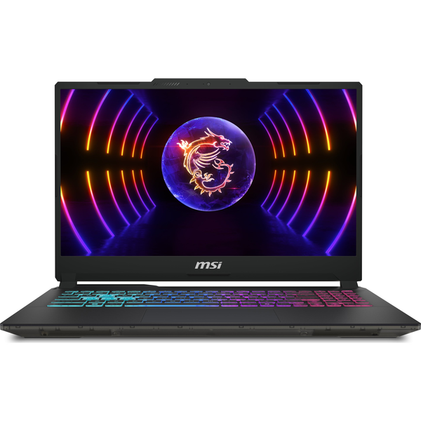 MSI Cyborg 15 A13VFK-1218NL Intel® Core™ i7 i7-13620H Laptop 39,6 cm (15.6") Full HD 16 GB DDR5-SDRAM 512 GB SSD NVIDIA GeForce RTX 4060 Wi-Fi 6E (802.11ax) Windows 11 Home Fekete