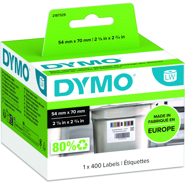 DYMO 2187329 printeretiket