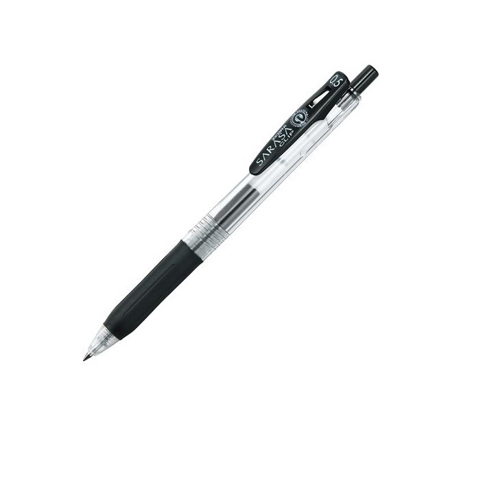 Zebra Sarasa Clip JF Nyomógombos zseléstoll - 0.33 mm / Fekete (14311)