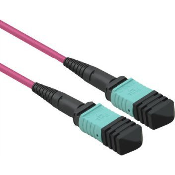 VALUE MPO-Trunk-Kabel 50/125m OM4, MPO/MPO, TYPE A, violett, 15 m