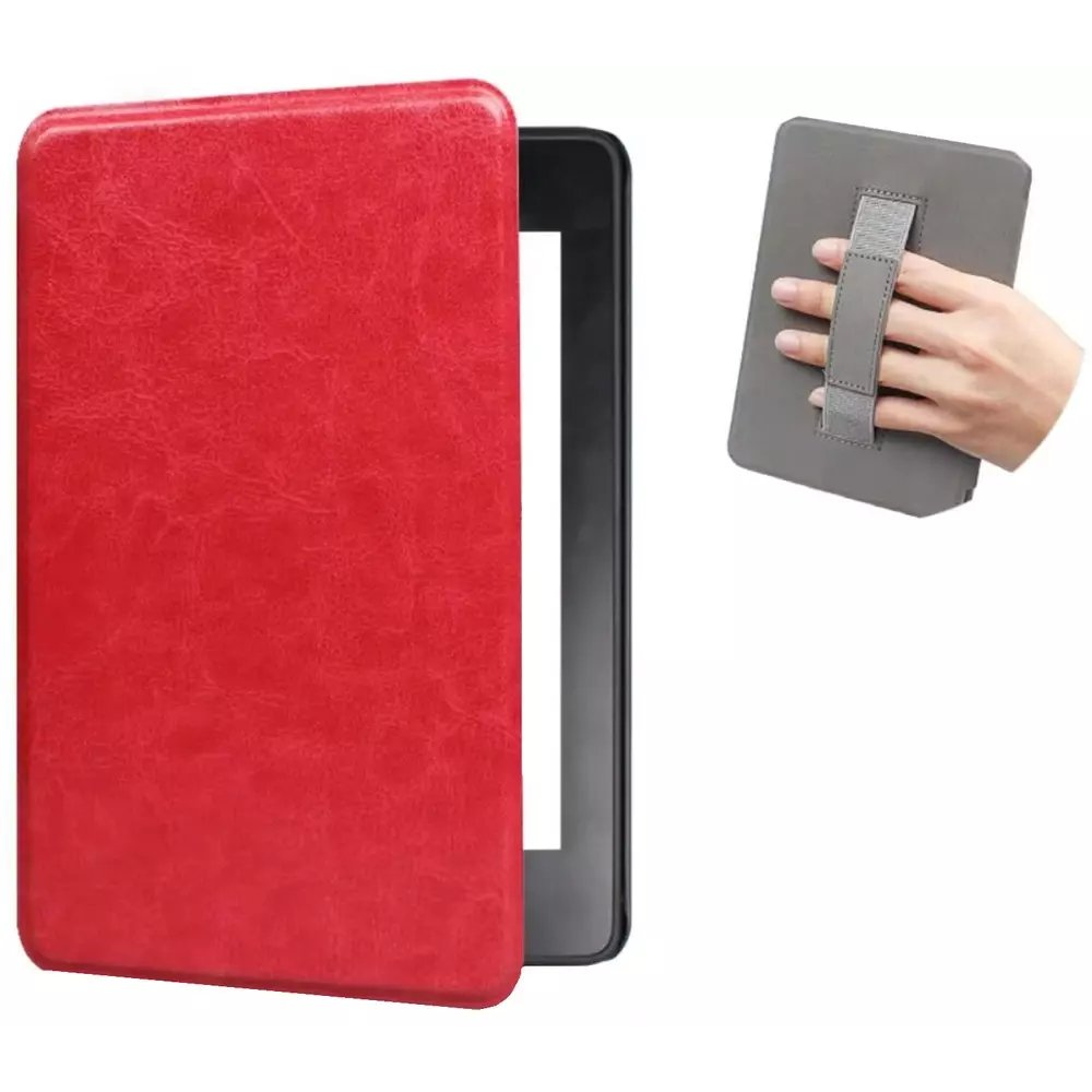Kožené puzdro obal s držiakom pre Kindle Paperwhite 6 7" 12. generácie