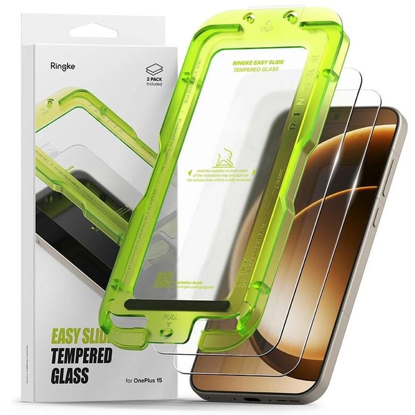 SZKŁO HARTOWANE RINGKE EASY SLIDE 2-PACK ONEPLUS 15 CLEAR