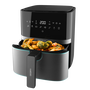 Freidora de Aire sin Aceite Cecotec Cecofry Full Inoxblack 5500 pro, 1700 W, 5.5 L - Inox