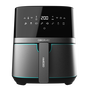 Freidora de Aire sin Aceite Cecotec Cecofry Full Inoxblack 5500 pro, 1700 W, 5.5 L - Inox