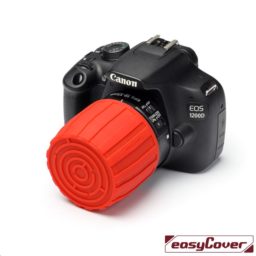 easyCover Lens Maze objektív védőkupak piros (ECLMR) (ECLMR)