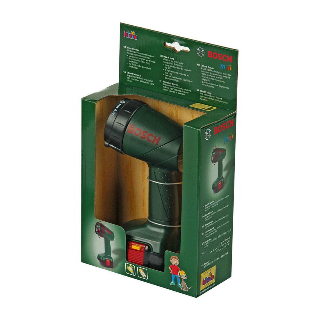 Klein Toys: Bosch színváltós elemlámpa (84484)