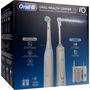 Braun Oral-B Center OxyJet Elektromos Szájzuhany 600ml és Oral-B iO4 Elektromos fogkefe - Fehér