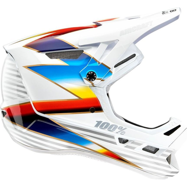 100% Kask full face 100% AIRCRAFT COMPOSITE Helmet Knox White roz. L (59-60 cm) (NEW)