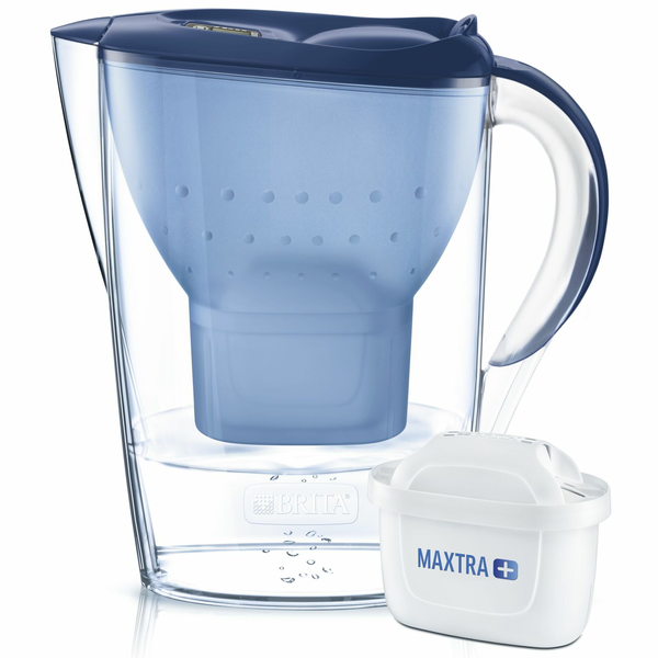 Brita Marella vízszűrő kancsó 2,4L kék + Maxtra Pro ALL-IN-1 szűrőbetét