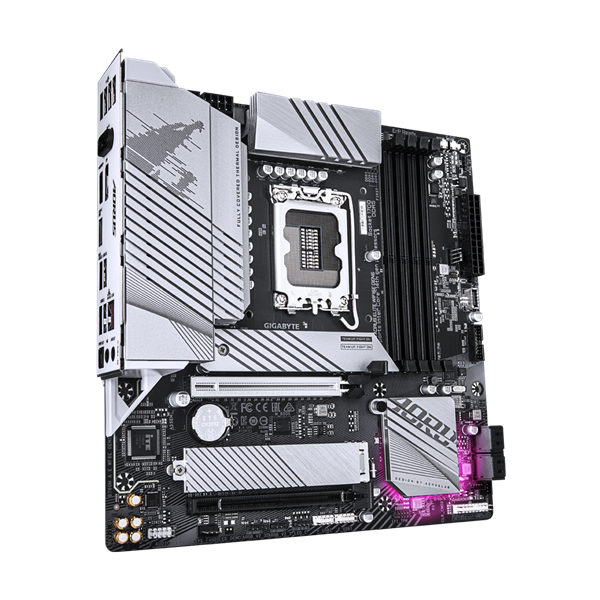 GIGABYTE Alaplap S1700 B760M AORUS ELITE WIFI6E GEN5 INTEL B760, mATX (B760M AORUS ELITE WIFI6E GEN5)