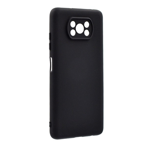 Силиконов протектор за телефон Xiaomi Poco X3 Nfc (матов) черен