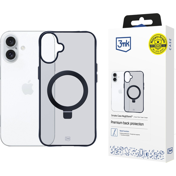 Zadní Kryt 3mk pro Apple iPhone 16 Plus černý