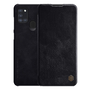 Калъф Nillkin, Стоящ, Кожен, Флип, QIN, Samsung Galaxy A21 (SM-A217F), Черен