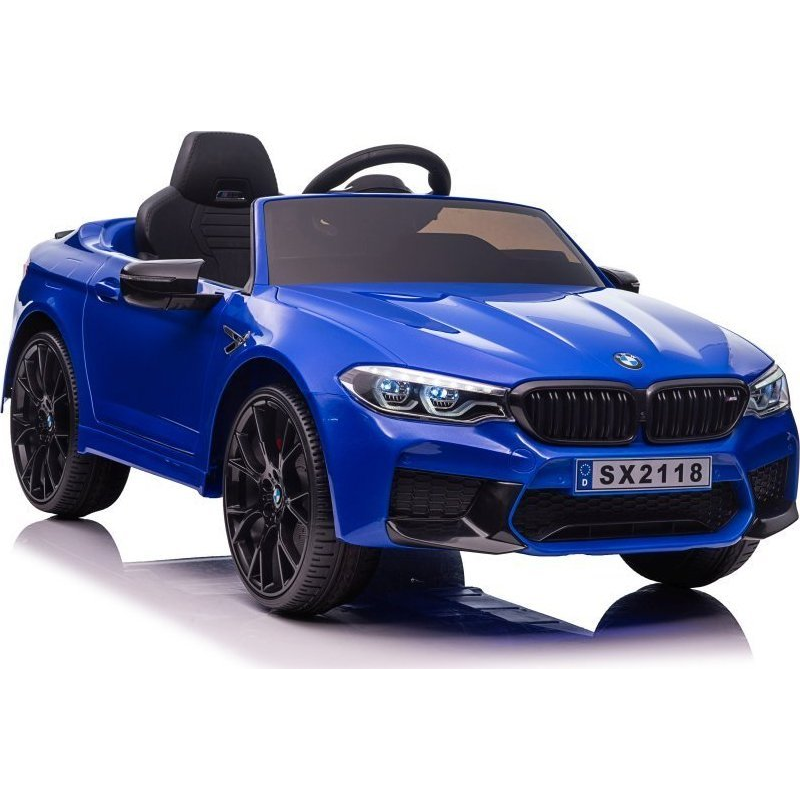 BMW M5 Elektromos Kisautó 9576 - 12 V, Kék (9576)