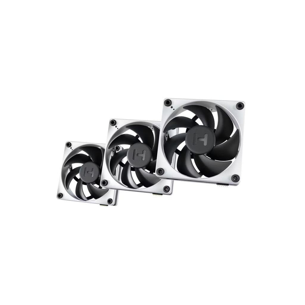HYTE THICC FP12 hűtő ventilátor fekete-fehér 3db és NP50 vezérlő (FAN-HYTE-FP12-BW-3NP) (FAN-HYTE-FP12-BW-3NP)