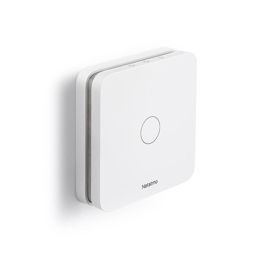 Netatmo CO Detector Szénmonoxid érzékelő Vezetéknélküli csatlakozások (NCO-EC)