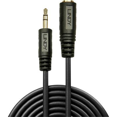 Lindy 35656 lydkabel 10 m 3.5mm Sort