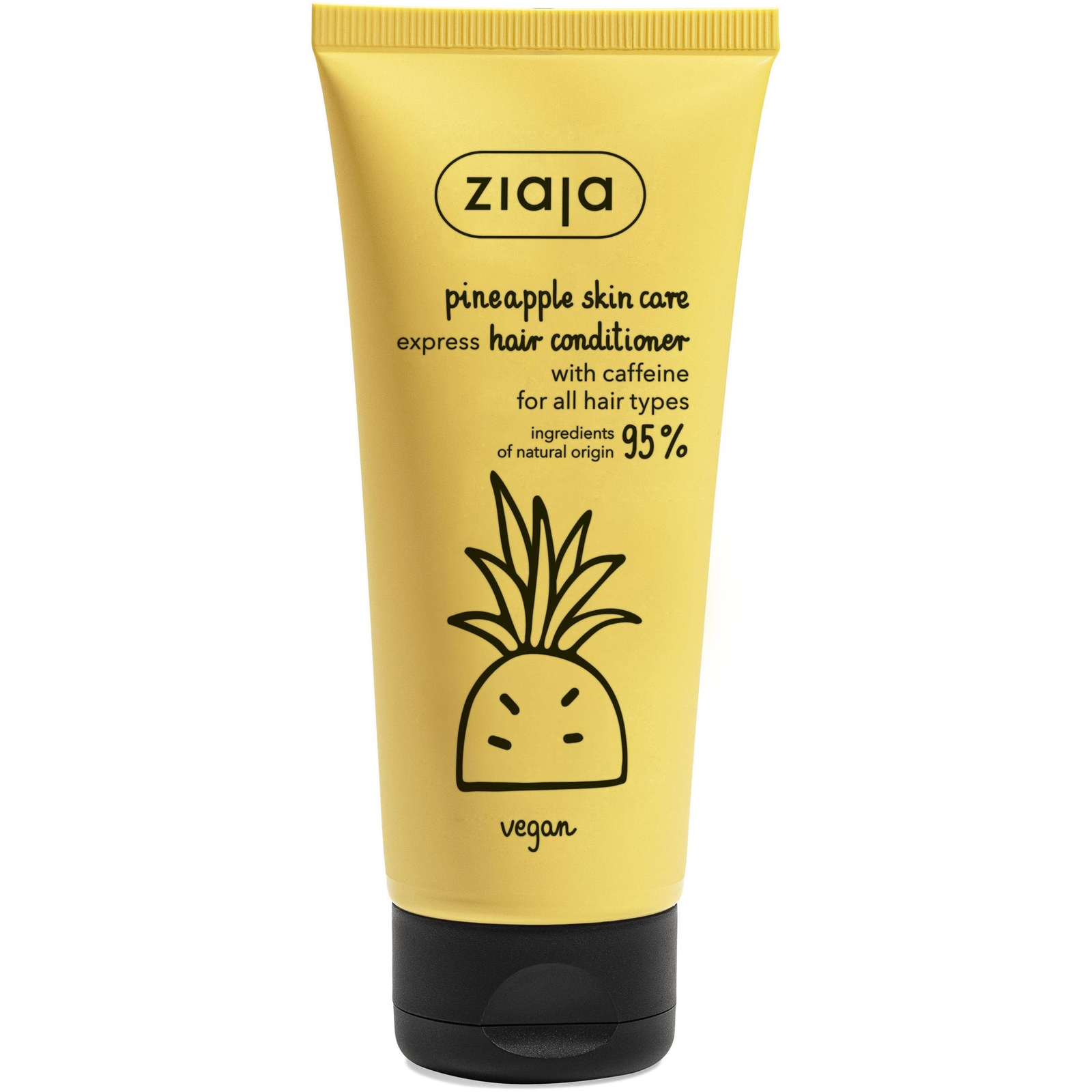 ZIAJA Ananász Hajkondicionáló koffeinnel 100 ml (5901887051862)