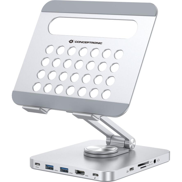 Conceptronic DONN26G cărucioare și standuri pentru multimedia Argint Tabletă Stand multimedia