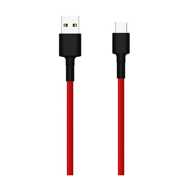Kabel Xiaomi USB - USB typ C 1 m červený